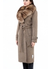 Пальто 110 см кашемировое (коричневый) (15535-25.12)